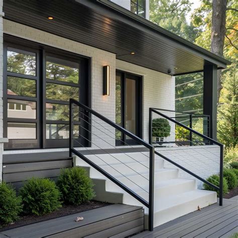 Best 13 Transform Your Entrance with Creative Front Porch Railing Ideas ...
