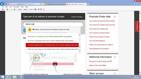 Image result for Postcode Finder Royal Mail Tracking