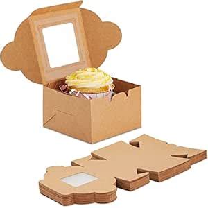 Buy HOME REPUBLIC-Pack of 25 (3X3X2 INCH Size) Brownie Box Pastry Box ...