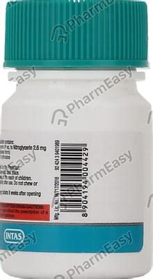 Monit Gtn 2.6 MG Tablet (30): Uses, Side Effects, Price & Dosage ...