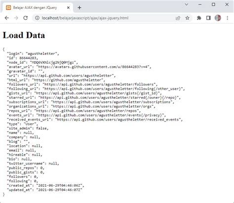 Ajax HTML5 Tutorial 的图像结果