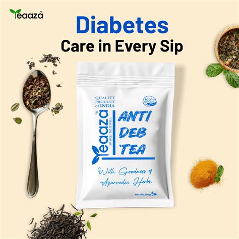 Buy Anti Diabetes Tea: Control Blood Sugar Level | Teaaza