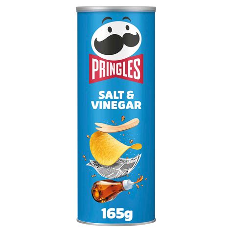 Pringles Salt & Vinegar 165g | Sharing Crisps | Iceland Foods
