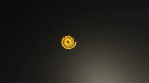 Unity 2D Particle System 的图像结果