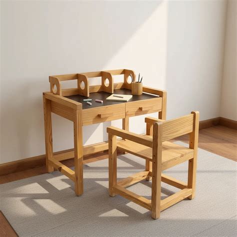 NIDO HAVEN Study Table & Chair – Tbs.studio