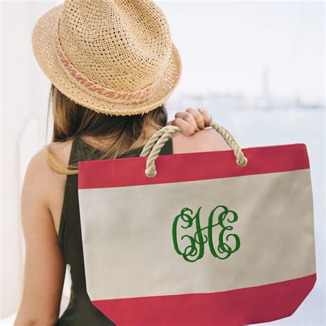 Personalized Beach Bag With Zipper at Ella Kendall blog