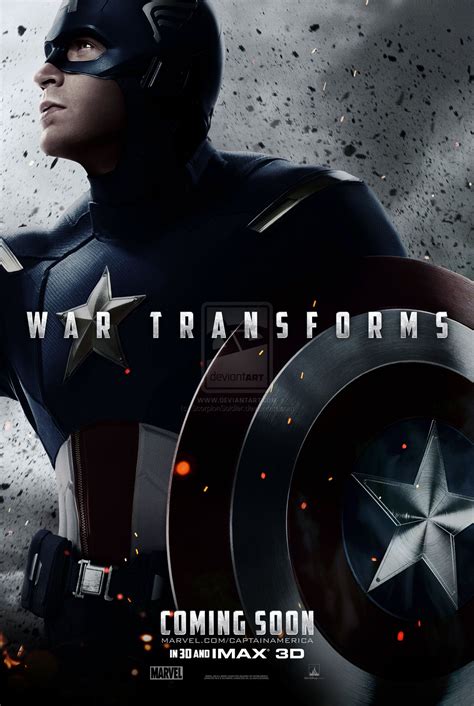 Captain America 2 Teaser Poster by ~ScorpionSoldier | Captain america ...