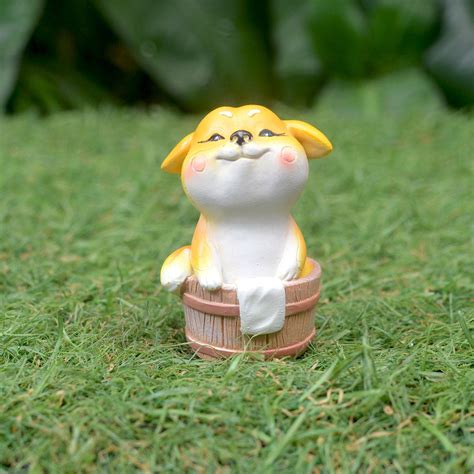 Buy Dog in Bath Barrel Animal Miniature | myBageecha