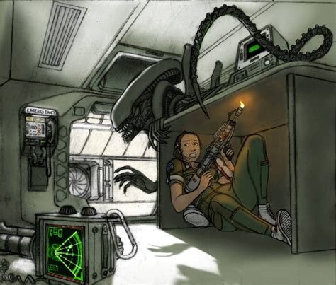 Alien Isolation Artwork