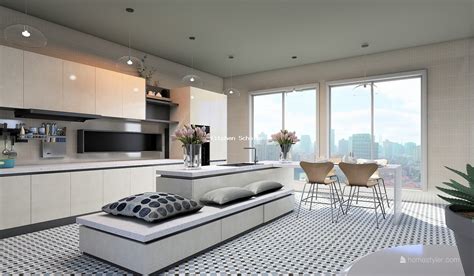 Image result for Modern Modular Kitchen Design