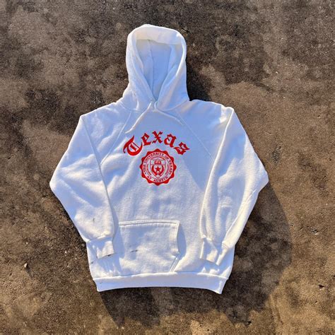 Vintage 70s University of Texas Hoodie Embrace the... - Depop