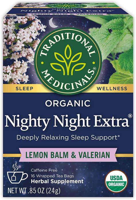 Amazon.com: Traditional Medicinals Organic Nighty Night Extra Tea With ...