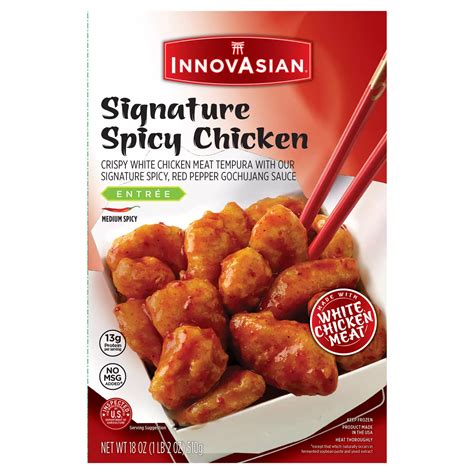 InnovAsian Frozen Signature Spicy Chicken - Shop Entrees & sides at H-E-B
