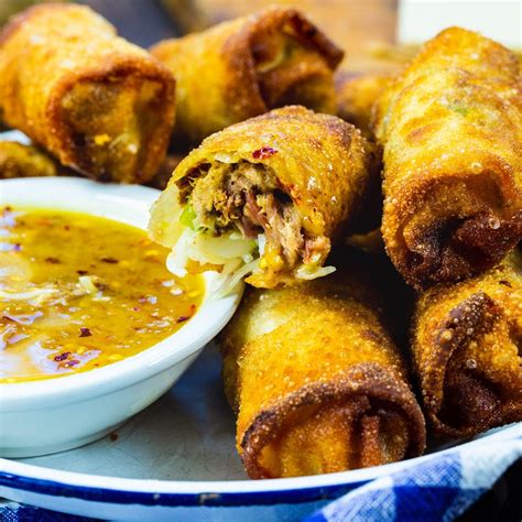 Pulled Pork Egg Rolls - Spicy Southern Kitchen