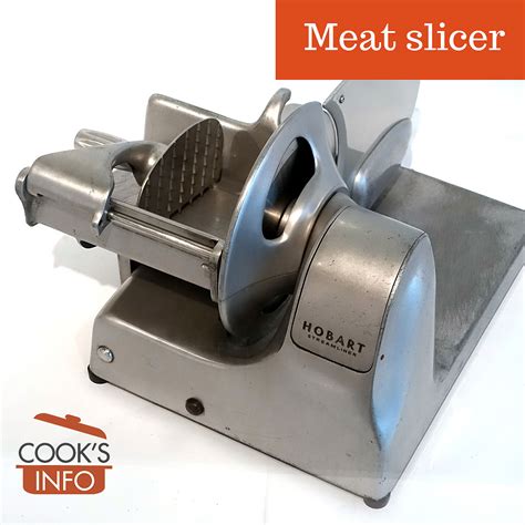 Meat Slicer - CooksInfo