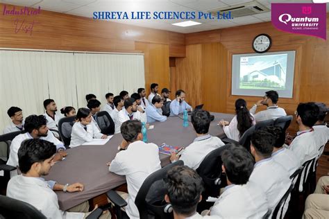 Industrial Visit to Shreya Life Sciences Pvt. Ltd. | News