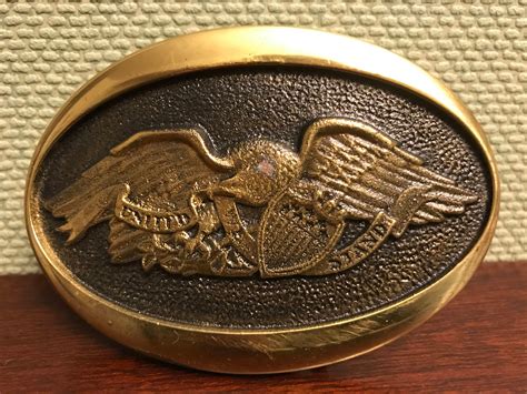 Vintage Eagle Belt Buckle, Solid Metal Belt Buckle, USA Belt Buckle ...