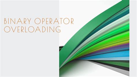 Image result for How Does Binary Operator Overloading Work