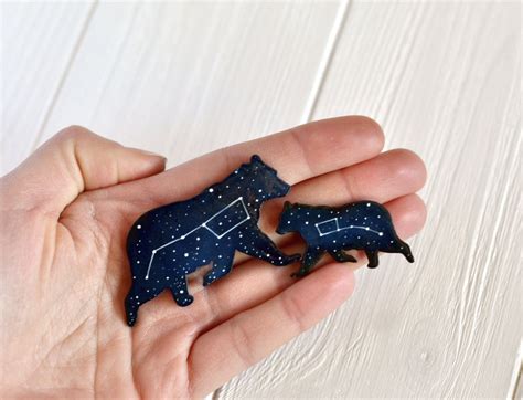 Set of brooches Little Dipper gift Brooch Big Dipper brooch Ursa major ...