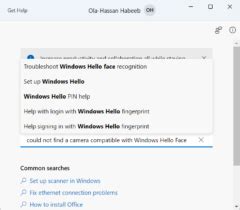 Image result for Camera Not Compatible with Windows Hello Face