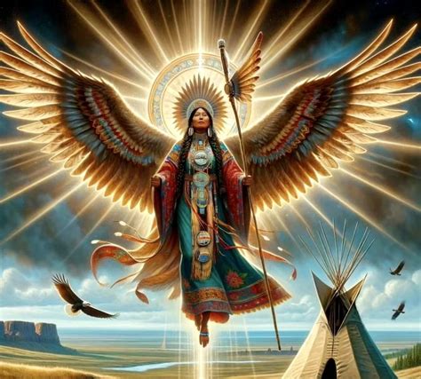 Pin by Brenda Amir on Angel’s | Native american mythology, Native ...