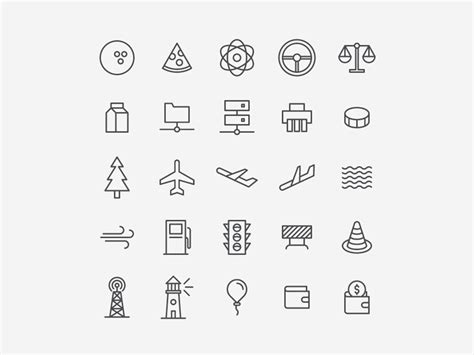 Simple Line Icons Free 的图像结果
