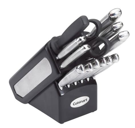 Buy Cuisinart 14-Piece Knife Set with Storage Block, Stainless-Steel ...