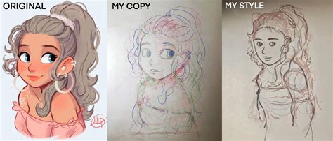 ArtStation - Style Study 4 - Disney Style Female Character (Sketchbook ...