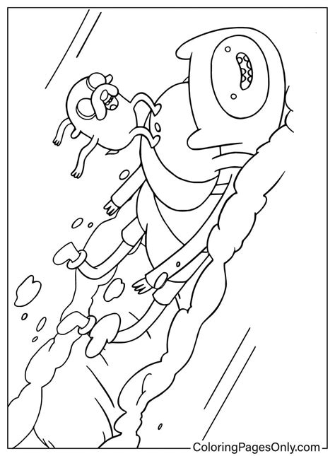 Adventure Time Color Pages 的图像结果