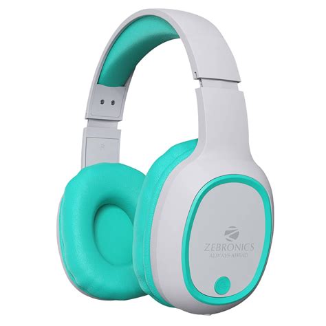 ZEBRONICS Thunder 60 hrs Playback time Bluetooth Wireless Headphone ...