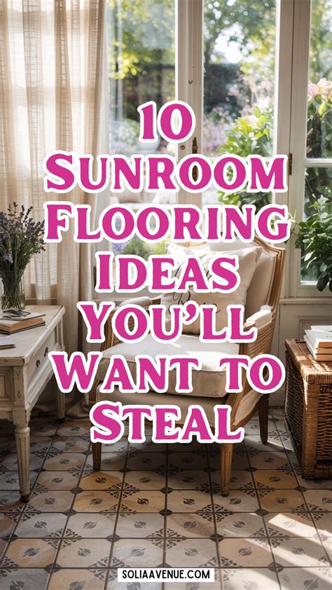 10 Sunroom Flooring Ideas That Elevate Every Step in 2025 | Sunroom ...
