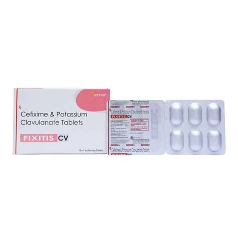 FIXITIS CV TABLETS Ernst Pharmacia