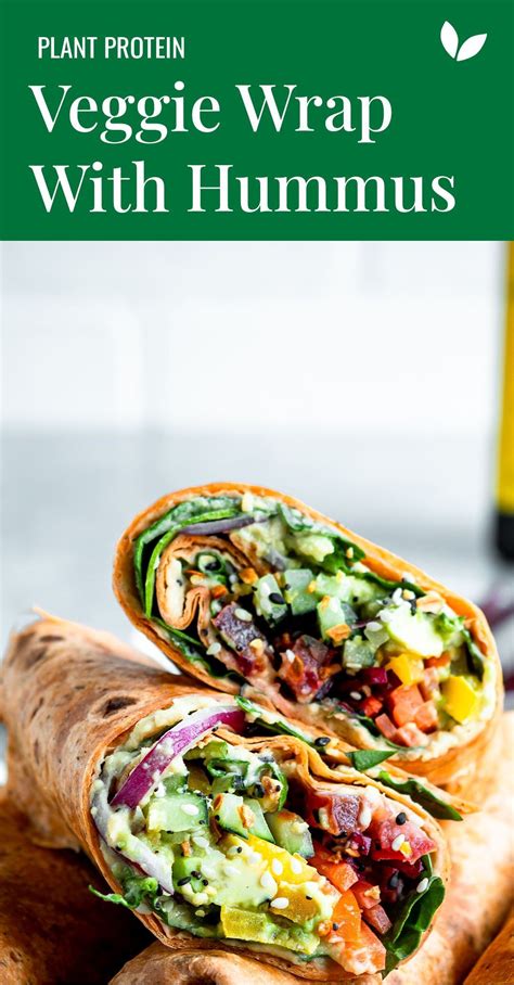 Colorful Veggie Wrap Bursting with Flavor