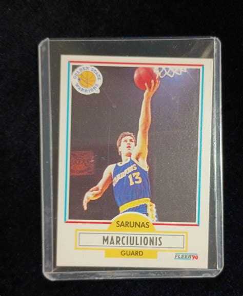 1990 Sarunas Marciulionis Golden State Warriors Card | eBay