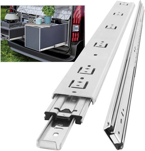 Prowadnica meblowa kulkowa 51 x 800 x 12,7 mm • Cena, Opinie ...