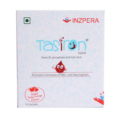 Tasiron Tangy Orange Sachet 15X0.75 gm Price, Uses, Side Effects ...