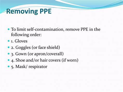 Personal Protective Equipment (PPE) | PPTX