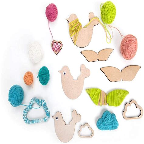 Chalk & Chuckles Yarn Birds Baby Mobile — Toycra