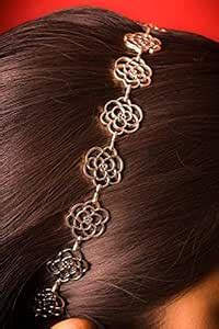 Fabula by OOMPH Jewellery Gold Rose Filigree Head Band Hairband for ...