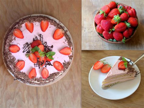 Cakes & More: Strawberry Quark Cream Cake