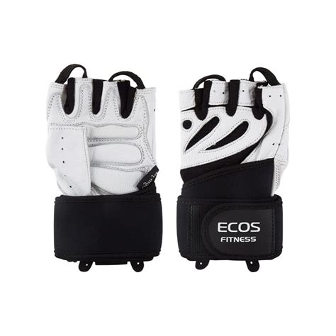 Атлетические мужские перчатки Ecos черно-белые, р. S SB-16-1063 005337 ...