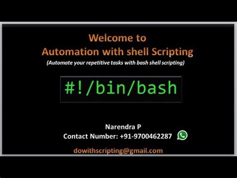 Image result for Shell Scripting YouTube Thumline