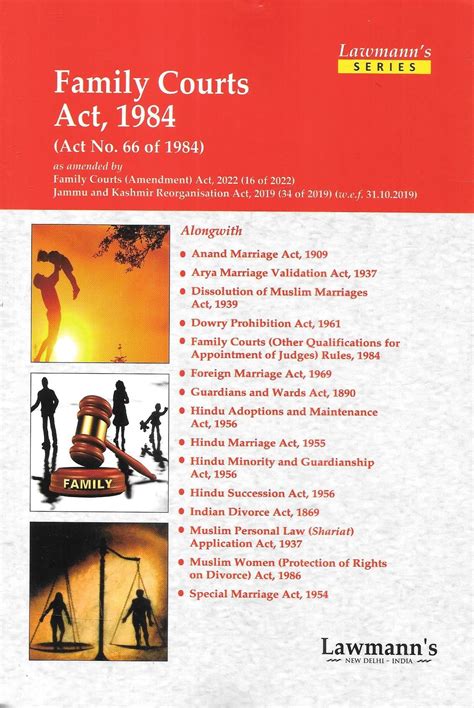 Family Courts Act, 1984 – M&J Services - The Eclectic Law Bookstore