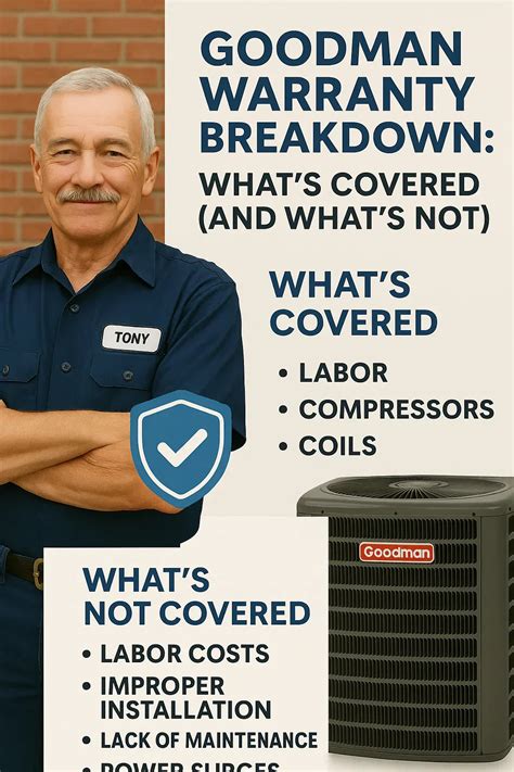 Goodman Warranty Breakdown: What's Covered (and What's Not)