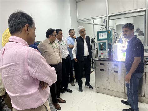 Additional Secretary DBT-India and Chief Controller of Accounts visit ...