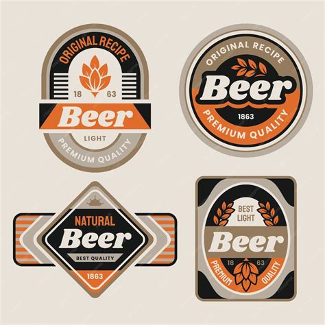 Beer Label Design 的图像结果