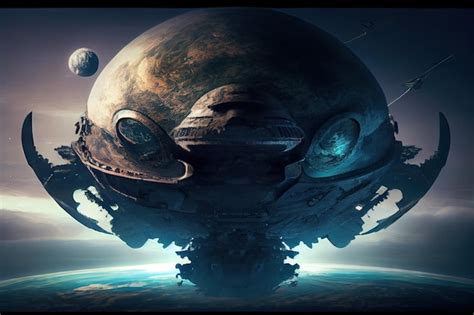 Alien Ship Front View 的图像结果