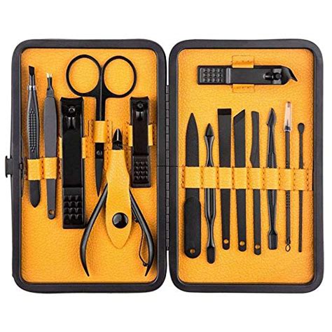 Caelavora Manicure Set Nail Clippers Stainless Steel Nail Scissors ...