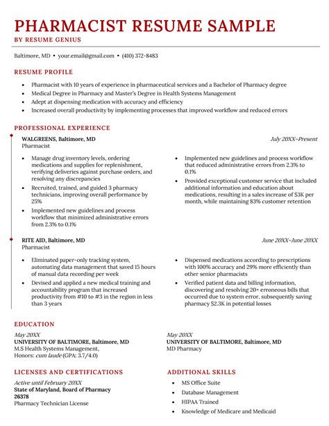 Optometrist Resume Examples & 22 Essential Skills to List