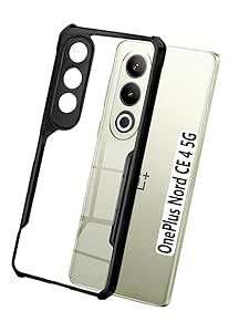 JUMP START Shockproof Crystal Clear Back Cover Case for OnePlus Nord ...